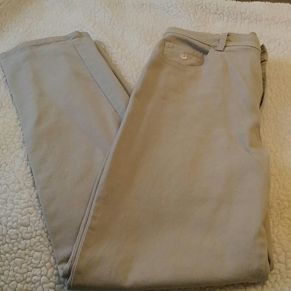 Gloria Vanderbilt Size 10 Tan Pants